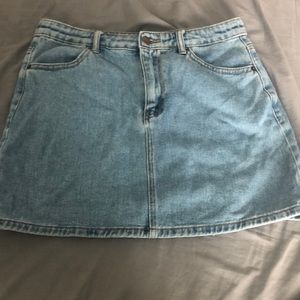 Jean skirt